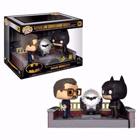 batman and commissioner gordon funko pop