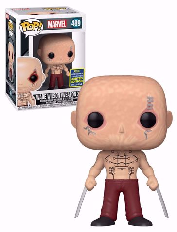 Funko Pop - Wade Wilson SDCC 2020 (Marvel) 489 בובת פופ קומיקון וויד ווילסון