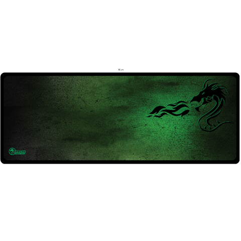 משטח גיימינג לעכבר Dragon Gaming Mouse Pad XL שחור/ירוק