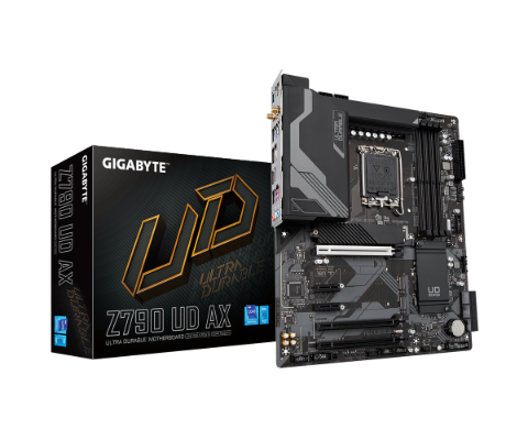 תמונה של לוח אם Gigabyte Z790 UD AX Lga1700 WIFI 6E PCIE5.0 lan 2.5GbE ATX