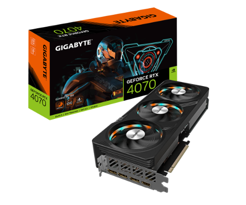 תמונה של כרטיס מסך Gigabyte RTX 4070 Gaming OC 12 GB 192Bit