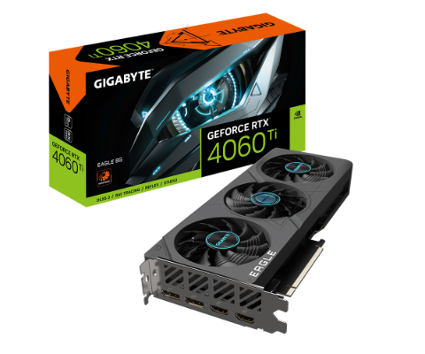 תמונה של כרטיס מסך Gigabyte RTX 4060 Ti EAGLE 8GB 1XHDMI 3XDP