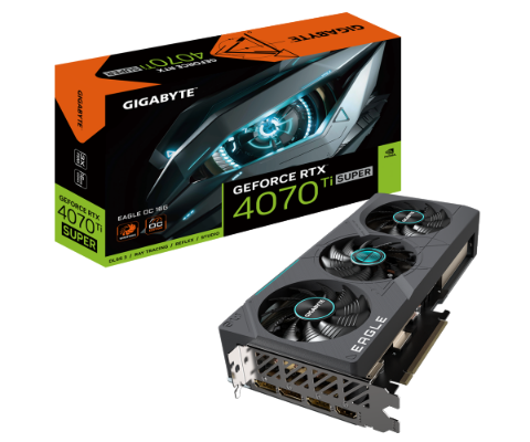 תמונה של כרטיס מסך Gigabyte GeForce RTX 4070 Ti SUPER EAGLE OC 16GB