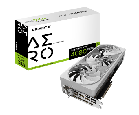 תמונה של כרטיס מסך Gigabyte GeForce RTX 4080 SUPER AERO OC 16GB