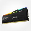 תמונה של זכרון לנייח Kingston Fury Beast RGB 32GB DDR5 5200Mhz C40