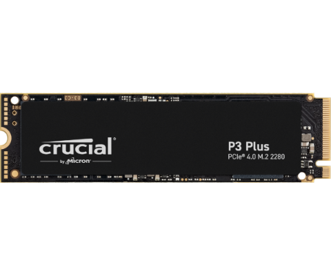 תמונה של דיסק פנימי Crucial P3 Plus 4TB PCIe Gen4 M.2 2280 SSD