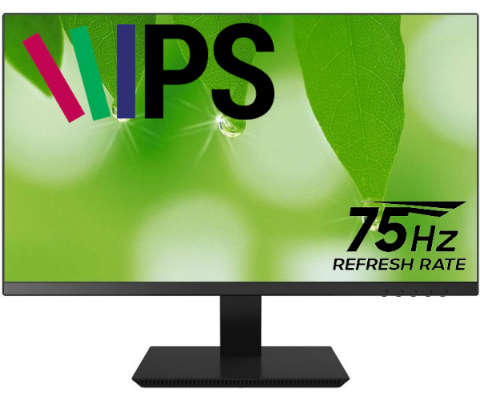 תמונה של מסך Solid H2390 FHD IPS 5Ms VGA HDMI Speakers 75Hz Black