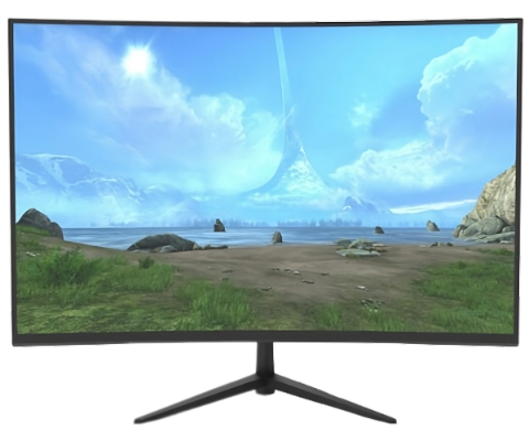 תמונה של מסך גיימינג קעור Solid J239GCW 23.8 FHD VA 165HZ 5MS DP HDMI