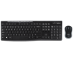 תמונה של סט מקלדת ועכבר אל חוטי Logitech Wireless Desktop MK270