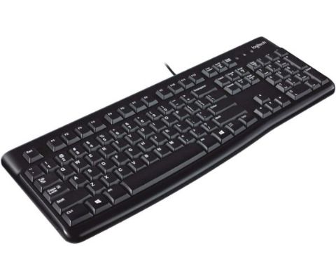 תמונה של מקלדת לוגיטק חוטית עברית אנגלית LOGITECH K120