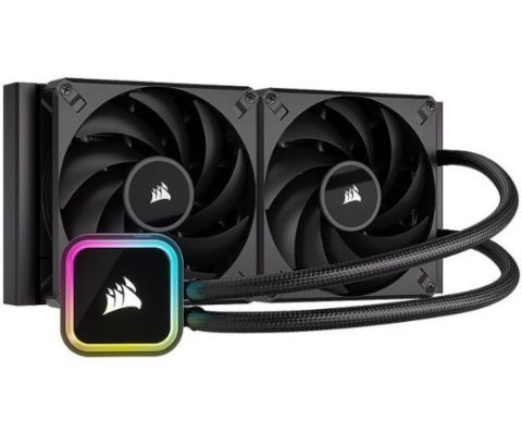 תמונה של קירור נוזלי כפול Corsair ICUE H115i RGB ELITE AMD/INTEL 280mm