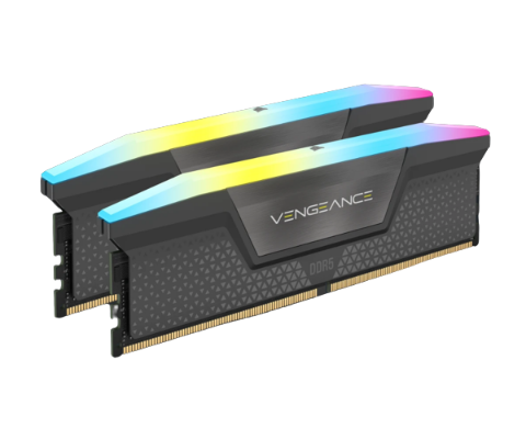 תמונה של ז. לנייח Corsair Vengeance RGB 64GB 2X32 DDR5 6000Mhz C30