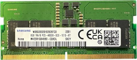 תמונה של זכרון לנייד Samsung Memory DDR5 8GB 4800Mhz SO-DIMM