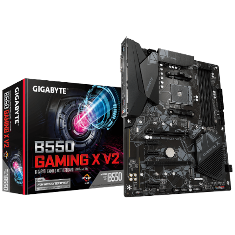 תמונה של לוח אם Gigabyte B550 GAMING X V2 1.3 ATX DDR4 HDMI DVI AMD