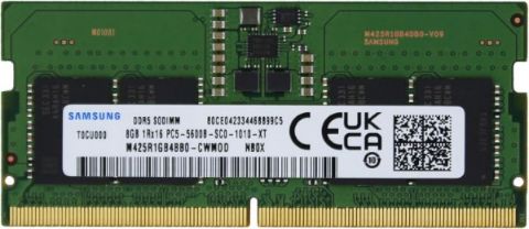 תמונה של זכרון לנייד Samsung Memory DDR5 8GB 5600Mhz SO-DIMM