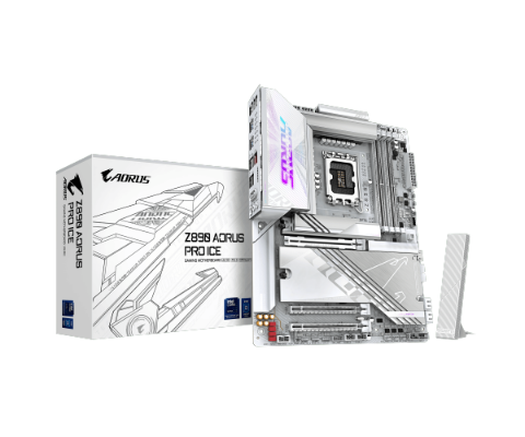 תמונה של לוח לאינטל דור 15 Gigabyte Z890 AORUS PRO ICE 5GbE ATX LGA1851